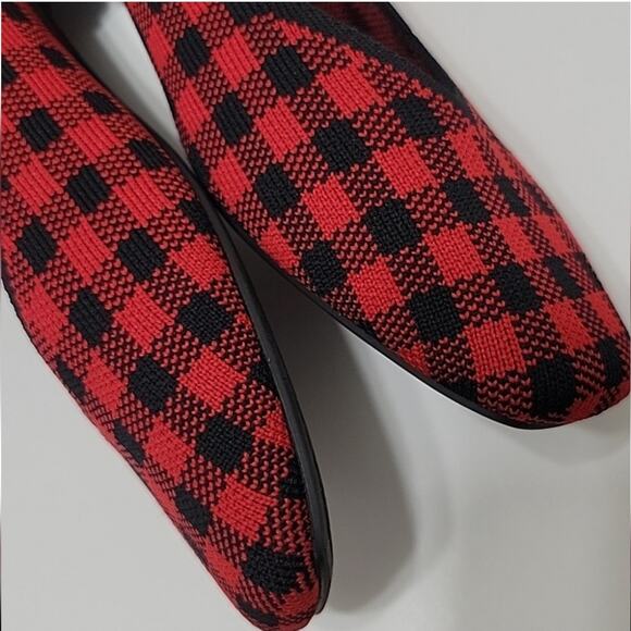 Vivaia Margot 2.0 Square Toe V Cut Flat Shoes - Picture 5 of 12